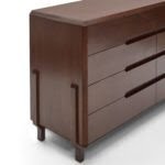 Facet chest of drawers